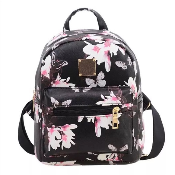 mini flower backpack